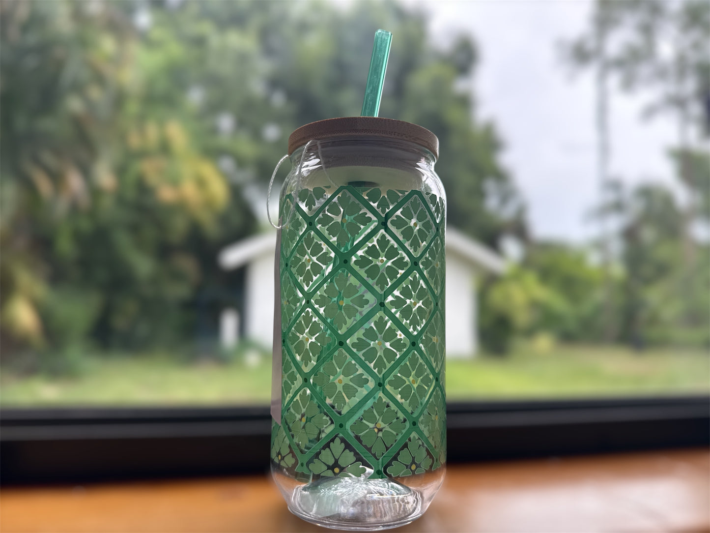 GREEN ACRYLIC GLASS